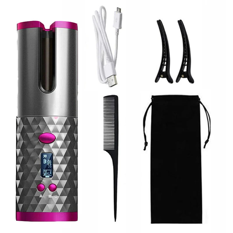 Draadloze Automatische Krultang HairMax
